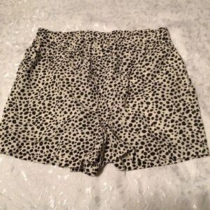 Aerie Beach Beyond Animal Print Shorts